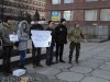 пикет студентов в Запорожье