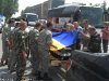 прощание с убитым на Донбассе бойцом. Запорожье