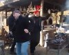 Свадбники танцуют на Хортице
