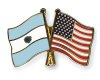 флаги Аргентины и США
