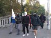 Люди в масках на Фестивале равенства в Запорожье