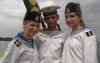 Моряки - воспитанники клуба юных моряков в Запорожье