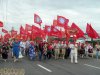 Парад в честь Дня пионерии в Запорожье