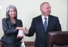 Пеклушенко вручает орден вице президенту болгарии