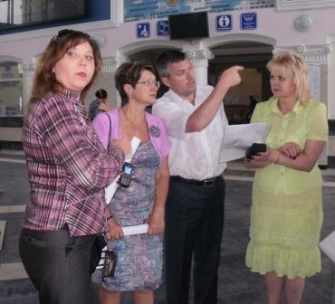 Куренкина Вера на ЖД Запорожье-1