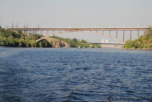 Арочный мост Запорожье