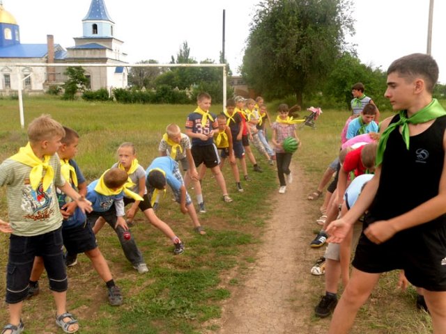 Детский легерь "Бородино" (Запорожская область)