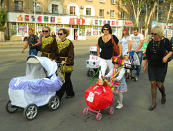 парад колясок в Мелитополе