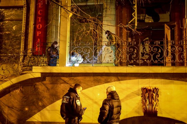 Ресторан Консул после взрыва Ресторан Консул после взрыва