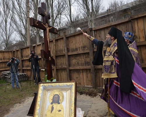 крест в тубдиспансере